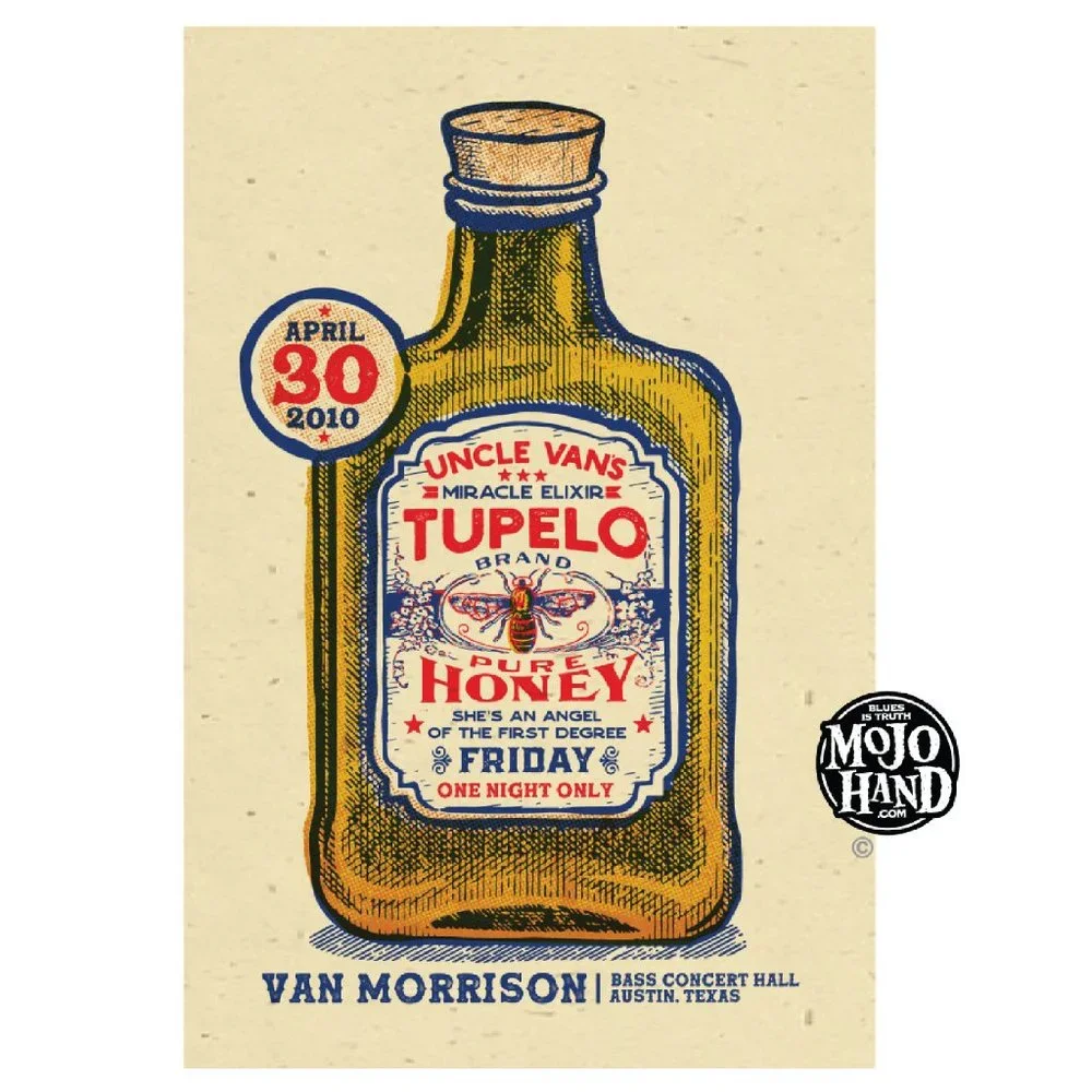 Van Morrison concert poster - 2010- 12